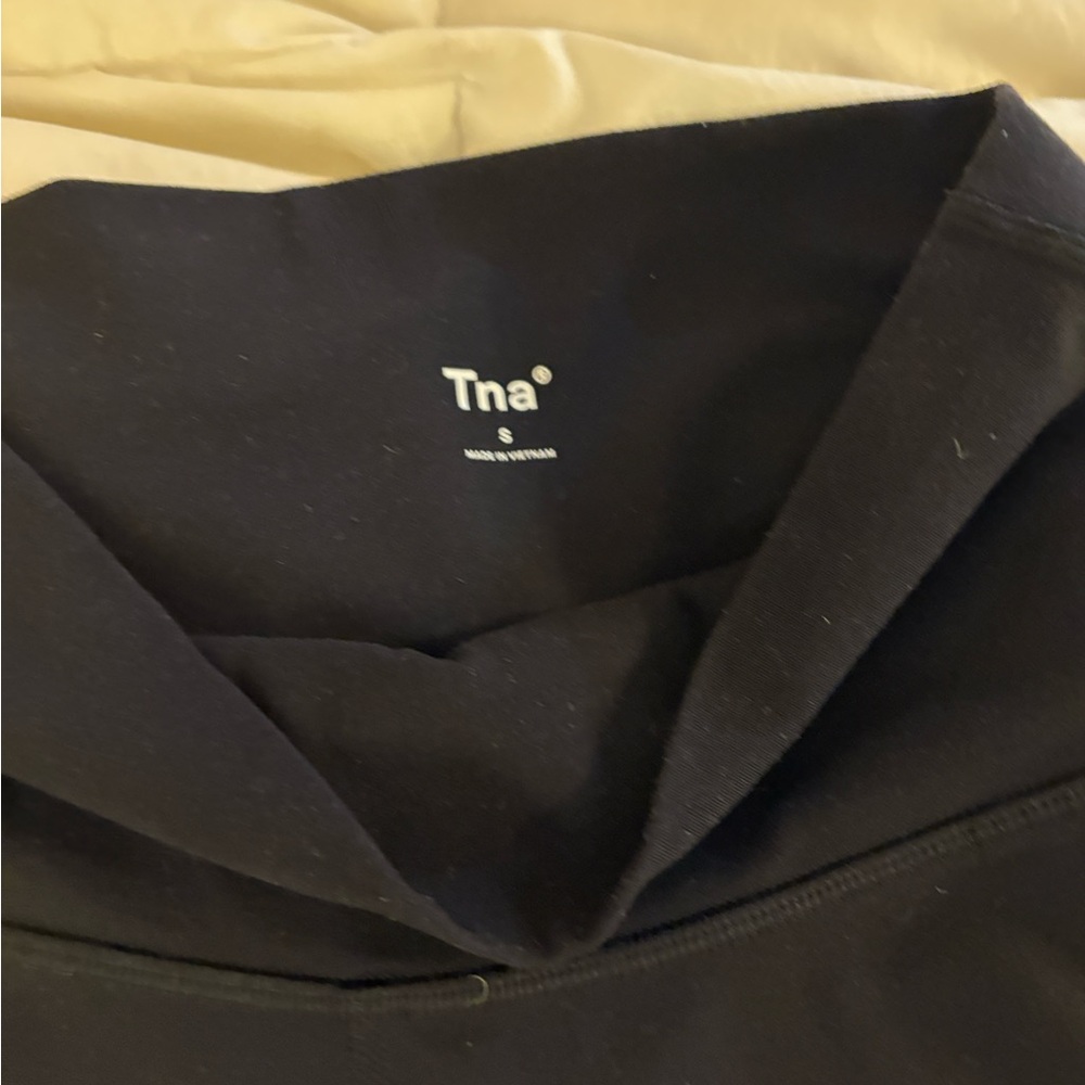 TNA Black Cropped Leggings Size S